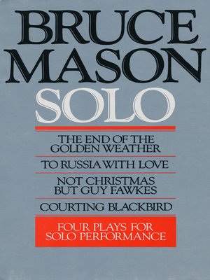 cover image of Bruce Mason Solo